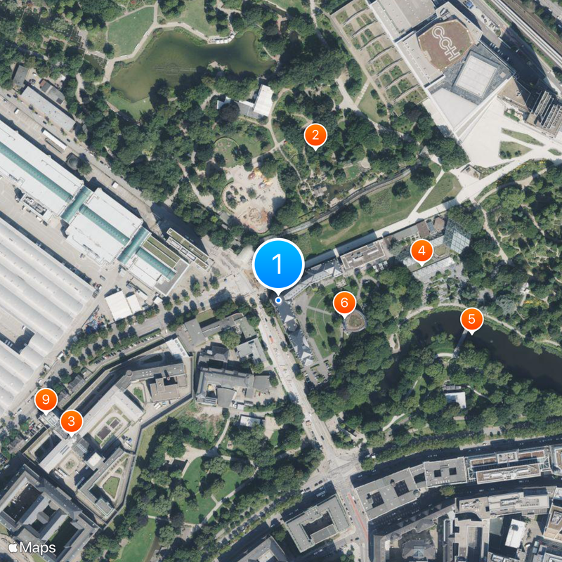 Bucerius Law School Map
