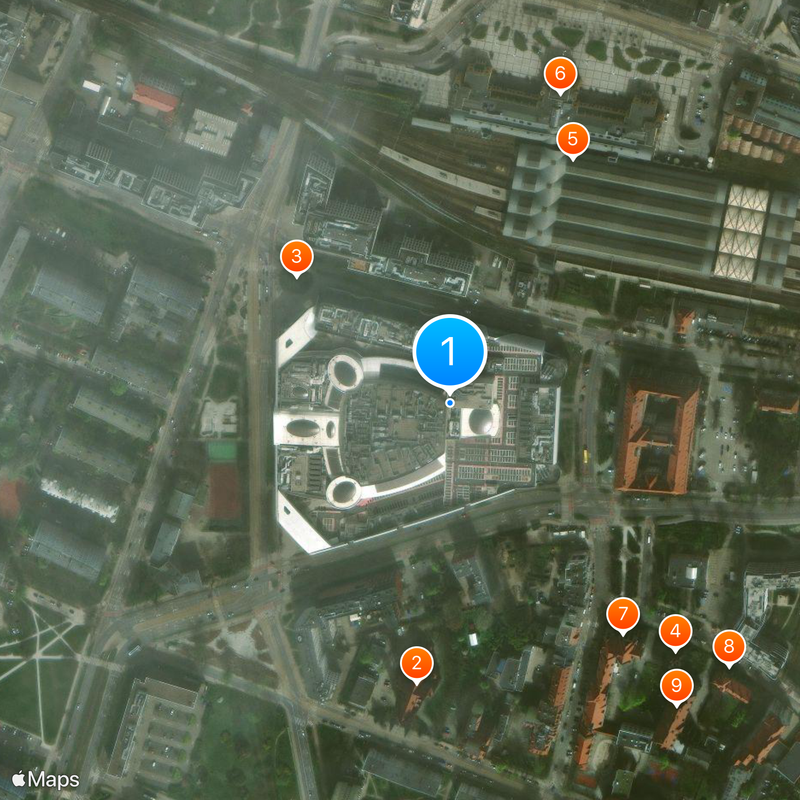 Wroclavia Map