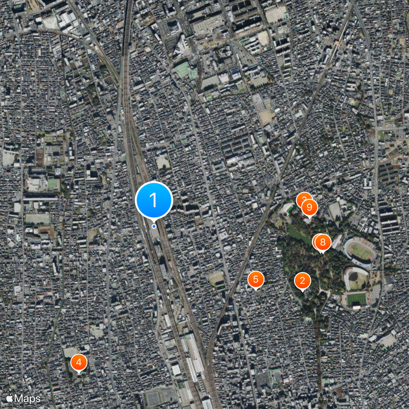 Railway Museum Kaart