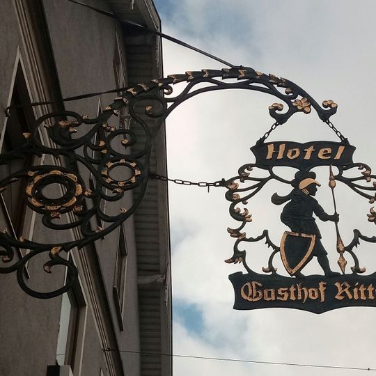 Wirthausschild Ritter