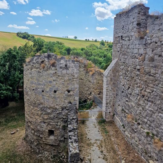 SE Corner tower Rudelsburg