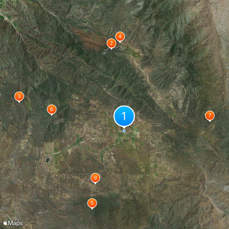 Anza Map