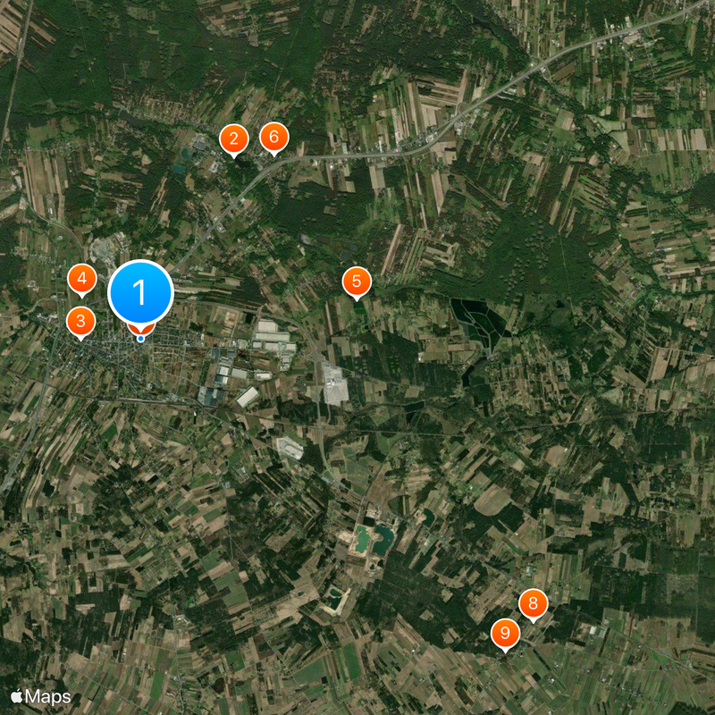 Mszczonów Map