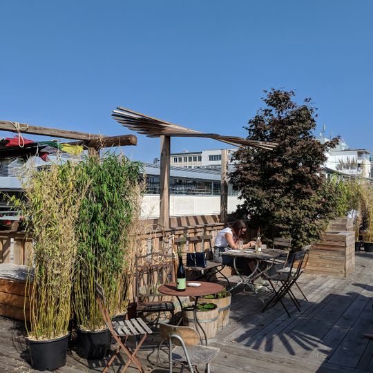 Dachgarten - auf dem Gasteig