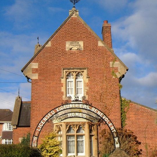 Almshouses, Boundary Wall And Gate Piers, Nos. 60-66 Union Road, Pennsylvania, Exeter
