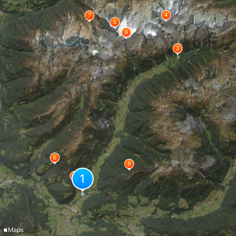 Rasun-Anterselva Mapa