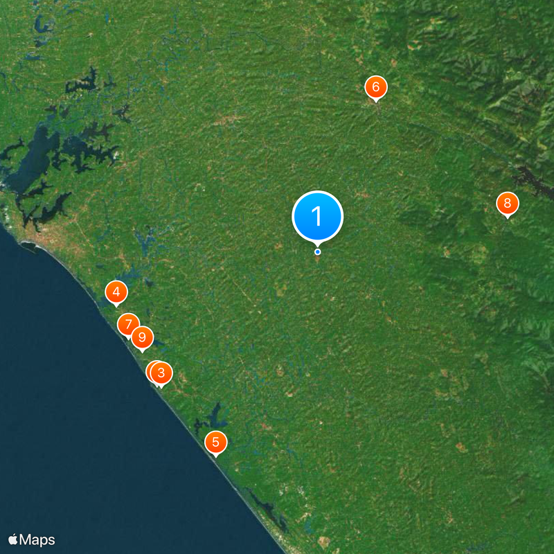 Jatayu Nature Park Mapa