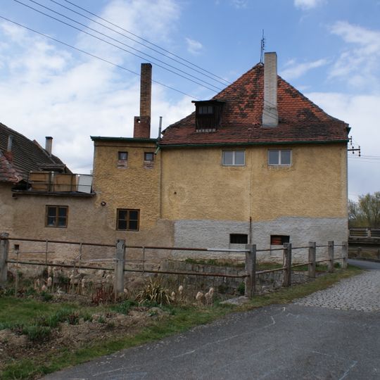 Former synagogue in Merklín
