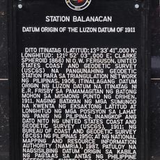 Station Balanacan historical marker
