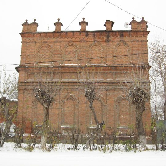 Склады Треухова с оградой