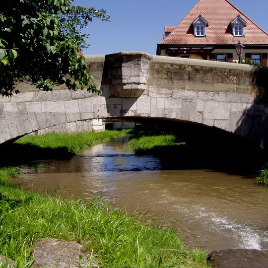 Brücke über die Haslach