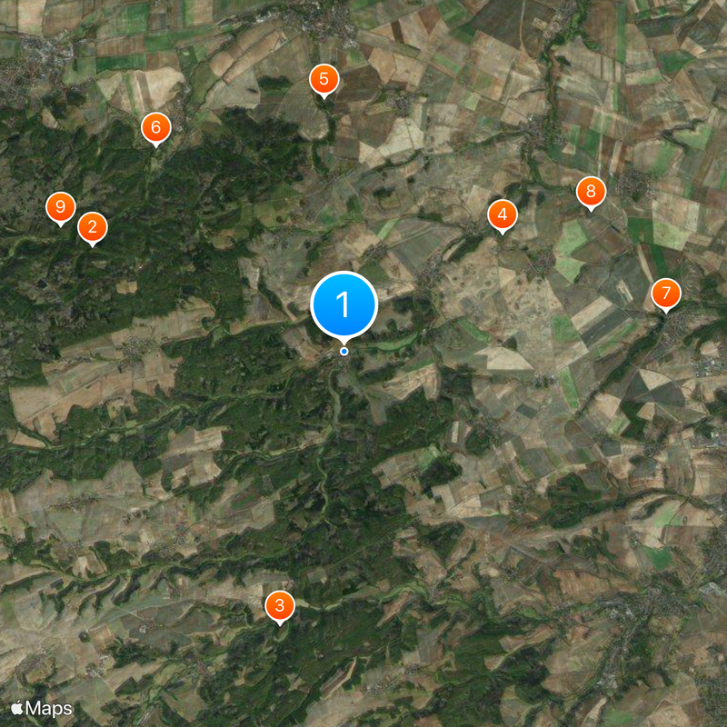 Stangerode Map
