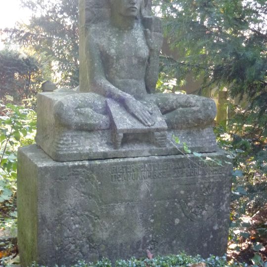 Grafmonument in art déco-stijl, voor Pieter Fentener van Vlissingen