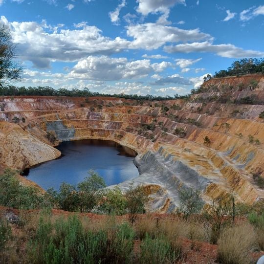 Peak Hill Open Cut Gold Mine