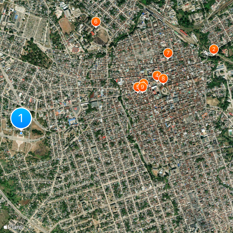 Mausoleo del Che Guevara Mapa