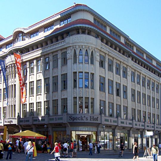 Ehemaliges Messehaus Nikolaistraße 5; 7; 9