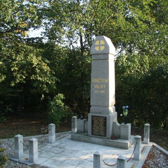 Památník 1. sv. války v Kojeticích