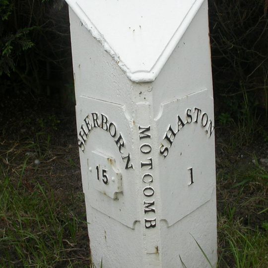 Mile Post To East Of Mead House