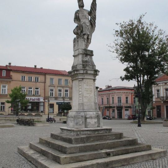 Statues of Saint Florian in Brzesko