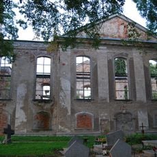 Ruins of evangelical church in Miłków