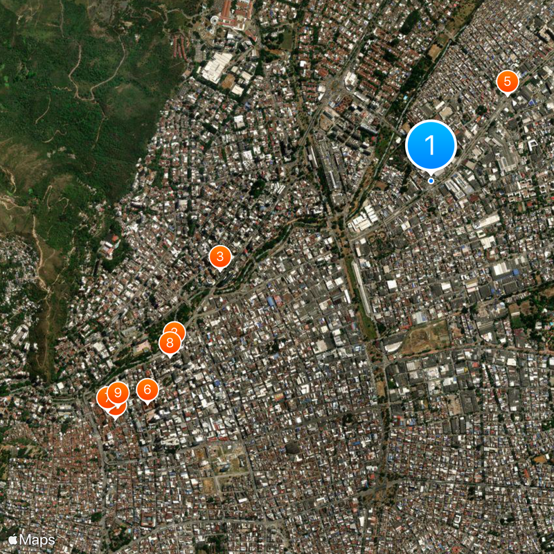 Comuna 10 Map