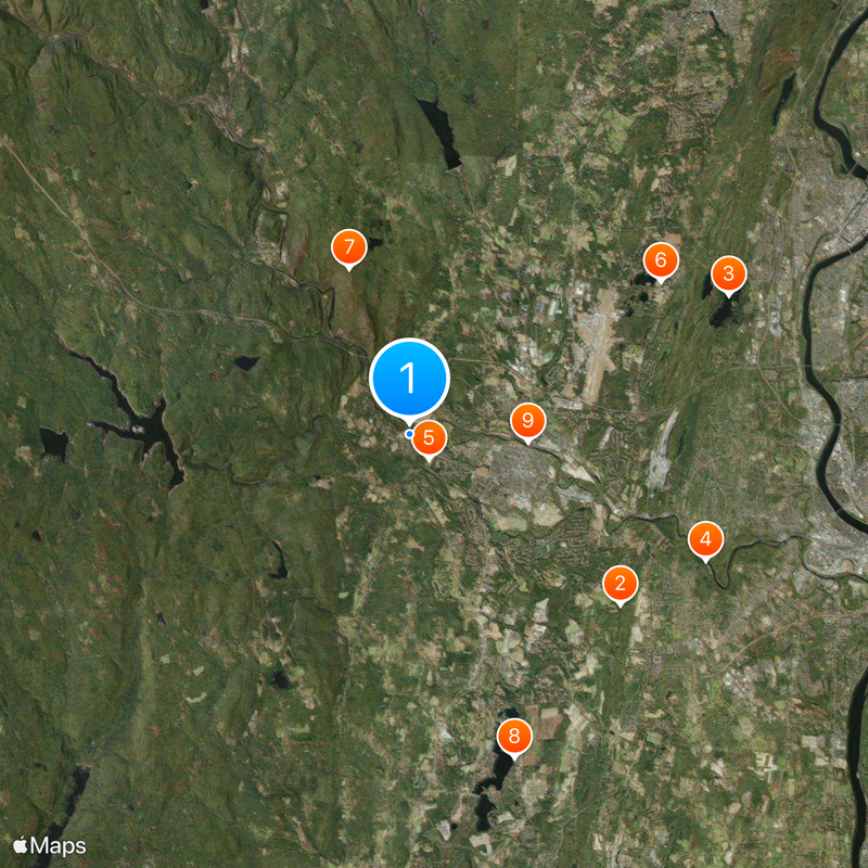Westfield State University Map