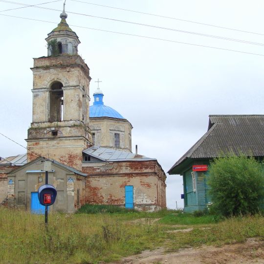 Церковь Всех Скорбящих с интерьером
