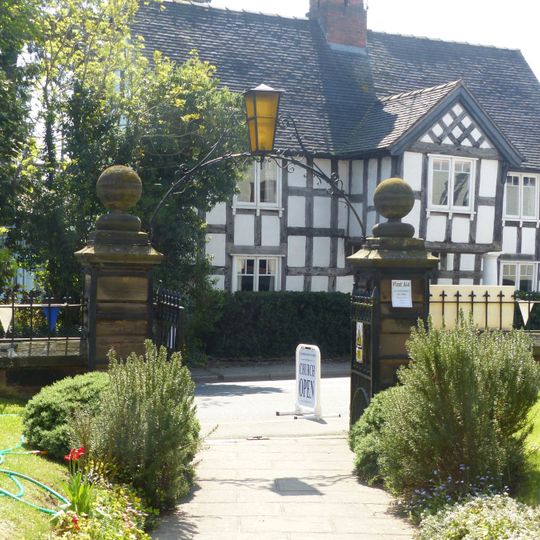 Gates and piers to St Bartholomew's Church