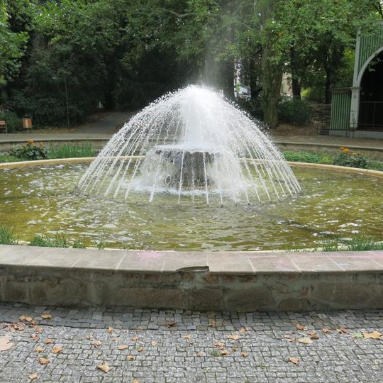 Kašna v Městských sadech v Ústí nad Labem