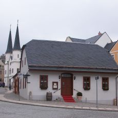 Ehemalige Stadtwache und angebautes Spritzenhaus Fürstenplatz 6