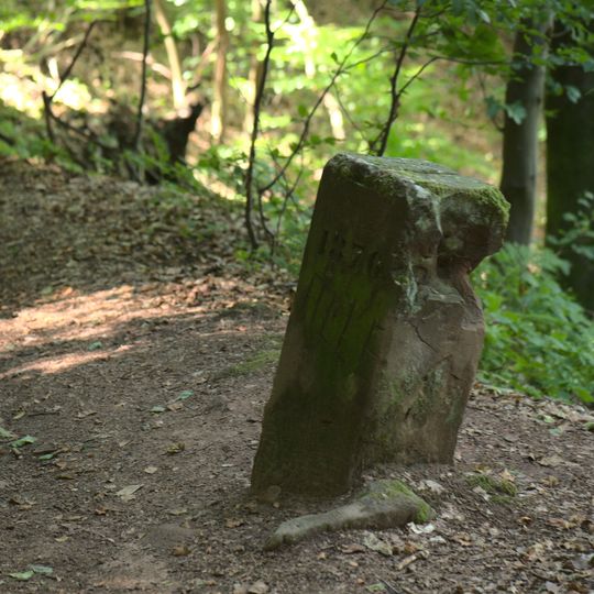 Boundary stone 1876 / 17