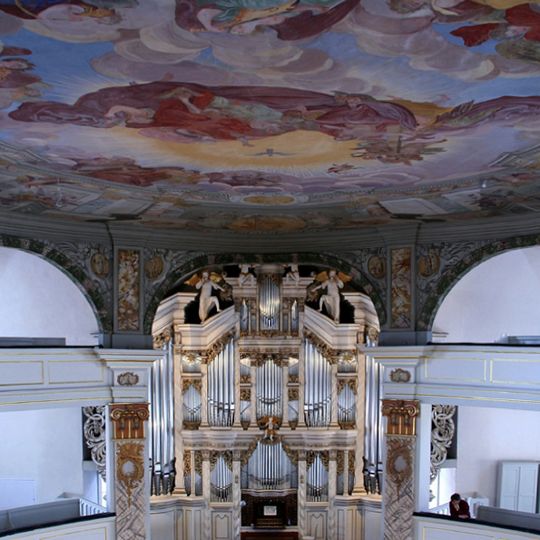 Pipe organ of Stadtkirche Waltershausen