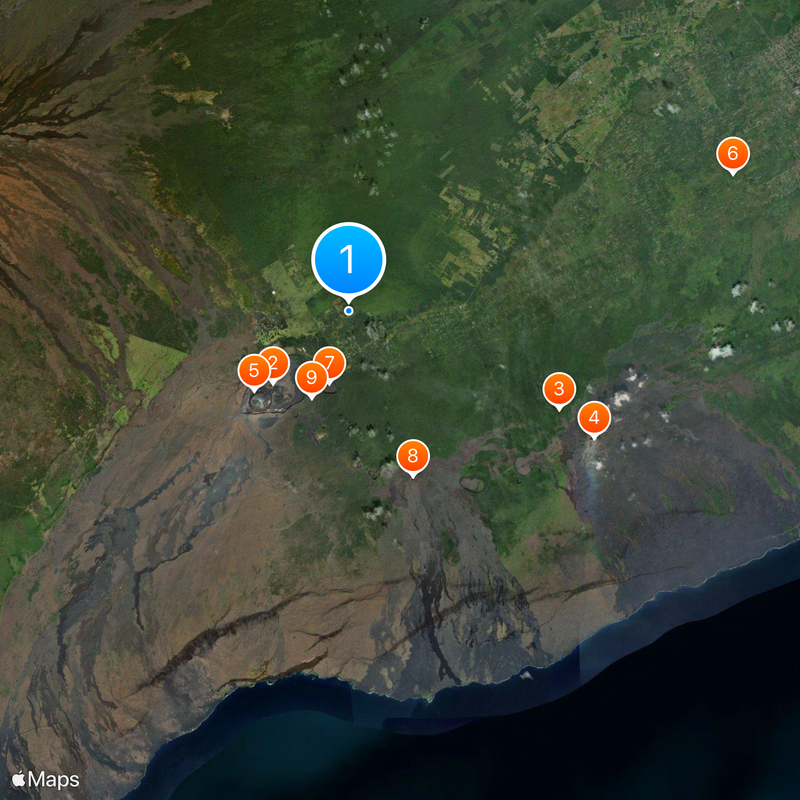 Volcano Map