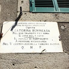 Lapide di Santa Caterina