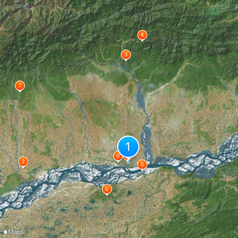 Sonitpur district Map