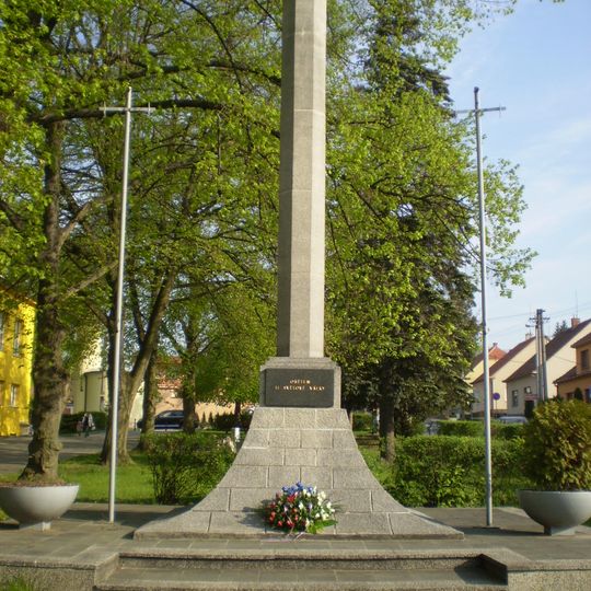 World War II memorial in Brno-Kníničky