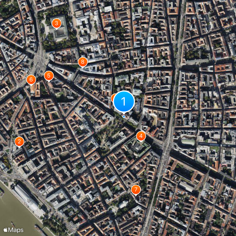 Semmelweis University Map