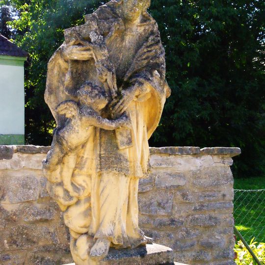 Figurenbildstock hl. Johannes Nepomuk, Unterpfaffendorf