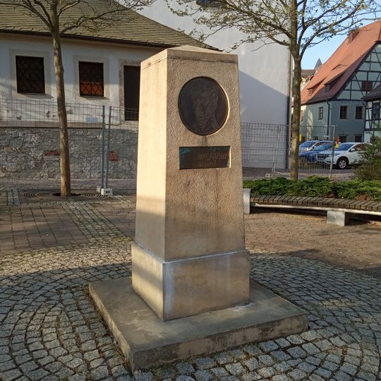 Gedenkstein für Theodor Körner Am Körnerplatz -