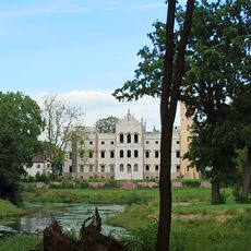 Palace park in Dobra, Opole Voivodeship