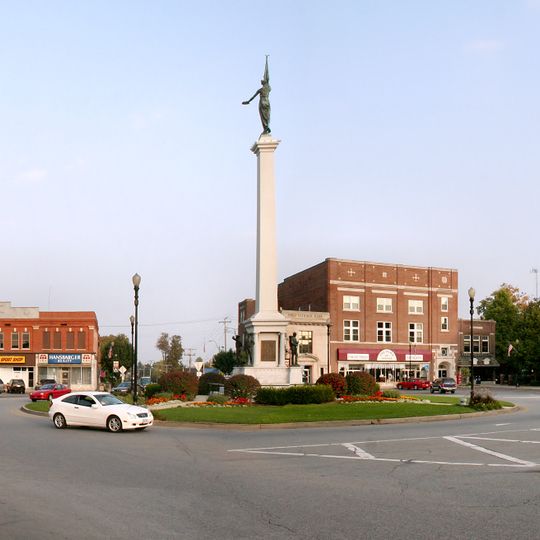Angola Commercial Historic District