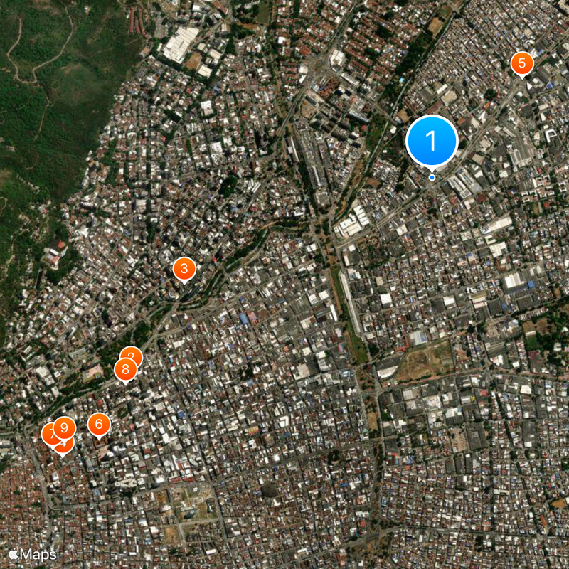 Comuna 8 Map