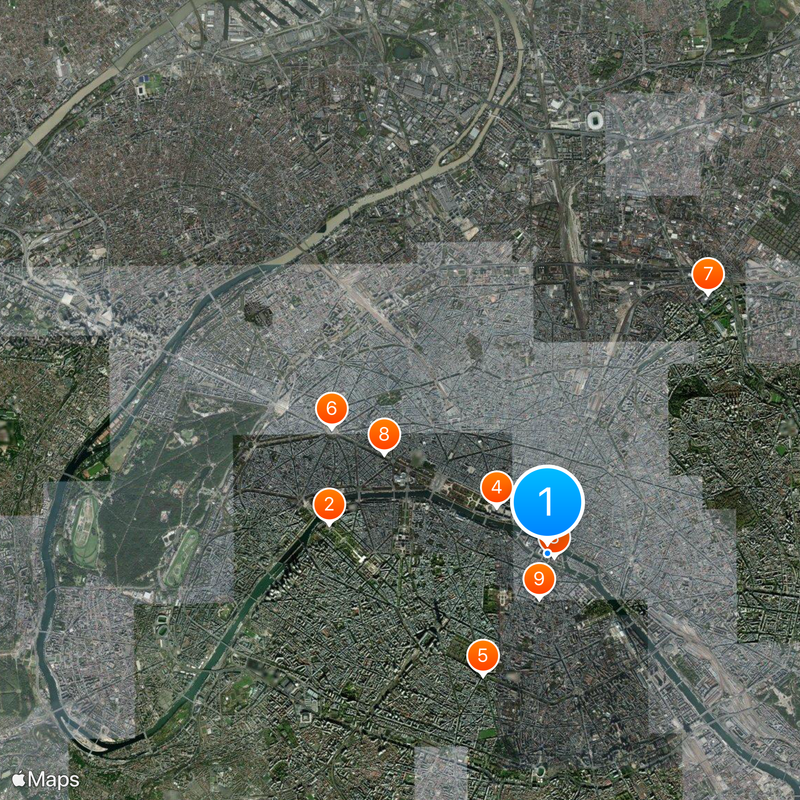 Metrópolis del Gran París Mapa