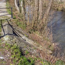 Bacheinleitung in Bamberg bei der Schleuse 100