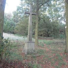 Kříž na křížové cestě u Počepic - kříž na konci