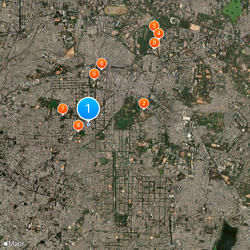 Vidyarthi Bhavan Map