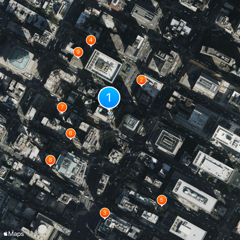 Brill Building Kaart