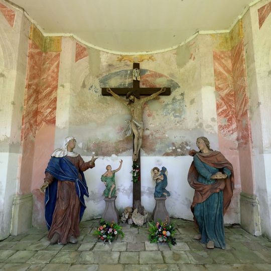 Kalvarienberg mit Kreuzigungskapelle und 11 Kreuzwegstationen