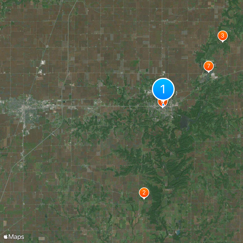 Eastern Illinois University Map