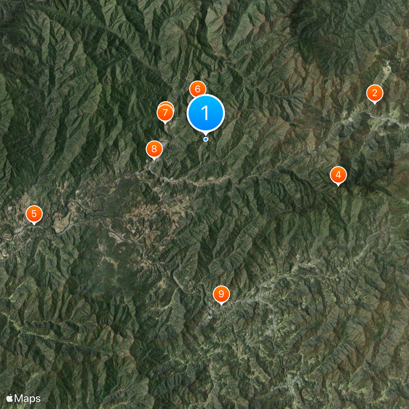 Qualla Boundary Map
